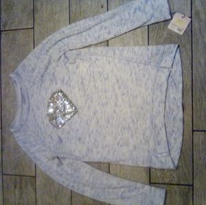 Purple and white diamond shirt